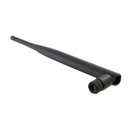 DeLOCK 12479 LTE Antenna TS-9 plug 90° 3 dBi omnidirectional fixed black self adhesive Fiche technique | Fixfr