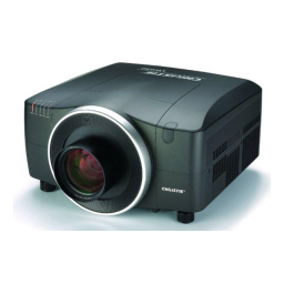Christie LW720 WXGA inorganic 3-LCD 7,200 lumen projector Manuel utilisateur | Fixfr