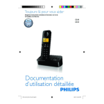 Philips D200, D205 T&eacute;l&eacute;phone Sans Fil: AI Chat &amp; PDF