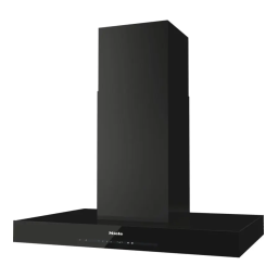 Miele DA 6698 D Puristic Version 6000 Hotte Manuel utilisateur | Fixfr