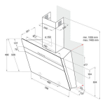 HOTPOINT/ARISTON HHVS 8.7F LT K Hood Manuel utilisateur