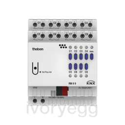 THEBEN RME 8 T KNX Fiche technique | Fixfr