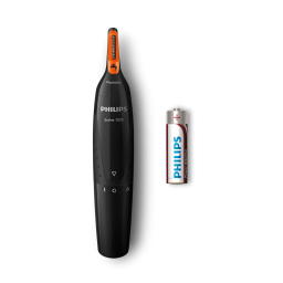 Philips NT1150/10 Nose trimmer series 1000 Tondeuse nez-oreilles confortable Manuel utilisateur | Fixfr