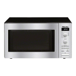 Miele M 6012 SC Micro-ondes autonome Manuel utilisateur