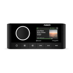 Fusion MS-RA670 Apollo Marine Entertainment System Guide d'installation | Fixfr