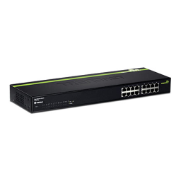 Trendnet TE100-S16g Manuel utilisateur | Fixfr