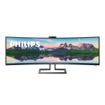 Philips 498P9Z/00 Brilliance Moniteur LCD incurv&eacute; 32:9 SuperWide Manuel utilisateur