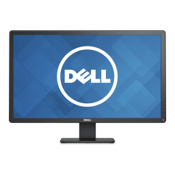 Dell E2715H electronics accessory Manuel utilisateur | Fixfr