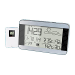 Alecto WS-1700 Weerstation, zwart/zilver Manuel utilisateur