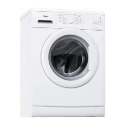 Whirlpool AWOD 2813 Washing machine Manuel utilisateur | Fixfr