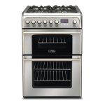 Hotpoint CH60DPXF S Double Cooker Manuel utilisateur