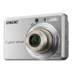 Sony Cyber-Shot DSC S730 Manuel utilisateur | Fixfr