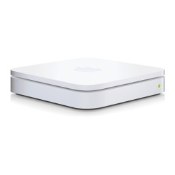 Apple AirPort Extreme Manuel utilisateur | Fixfr