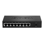 Trendnet TPE-S44 8-Port 10/100 Mbps PoE Switch Fiche technique