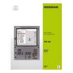 HEIDENHAIN TNC 320/340551-06 CNC Control Manuel utilisateur