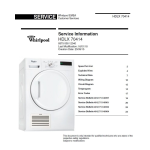 Whirlpool HDLX 70414 Manuel utilisateur