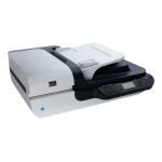 HP Scanjet N6350 Networked Document Flatbed Scanner Manuel utilisateur