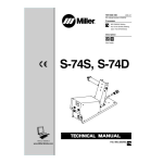 Miller S-74D CE Manuel utilisateur