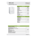 Whirlpool AWZ 3467 S&egrave;che-linge: Assistance IA et PDF