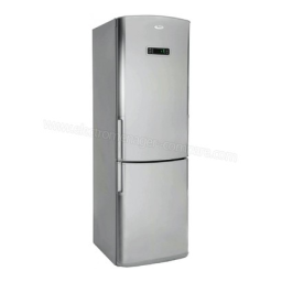 Whirlpool WBC3548 A+NFCX Fridge/freezer combination Manuel utilisateur | Fixfr