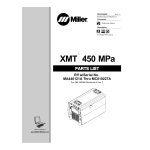 Miller XMT 350 MPA AUTO-LINE CE Manuel utilisateur