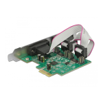Carte Delock PCI Express 2x RS-232: AI Chat &amp; PDF