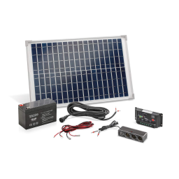 esotec 120005 Solar Inselsystem 20Wp Mode d'emploi | Fixfr