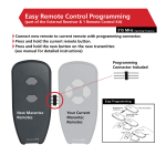 Marantec Control 75 Erweiterung Owner's Manual