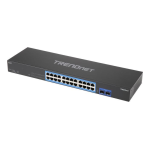 Trendnet TEG-30262 24-Port Gigabit Switch Fiche technique