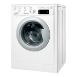 Indesit IWE 81283SLCECO EU.M Washing machine Manuel utilisateur