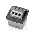 Leviton PFQP3-MB Pop-Up Floor Box Manuel utilisateur