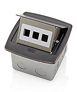 Leviton PFQP3-MB Pop-Up Floor Box Manuel utilisateur | Fixfr