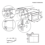 Electrolux EVK6E40X Four encastrable Product fiche