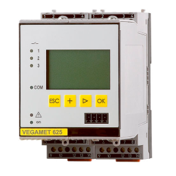 Vega VEGAMET 625 Controller and display instrument for level sensors Mode d'emploi | Fixfr