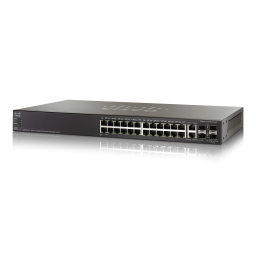 Cisco Small Business 500 Series Stackable Managed Switches Manuel utilisateur | Fixfr