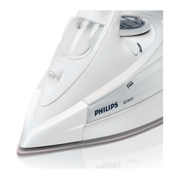 Philips GC4411/32 Azur Fer vapeur Manuel utilisateur | Fixfr