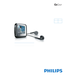 Philips SA2MXX04WA/02 GoGEAR Baladeur MP3 Manuel utilisateur | Fixfr