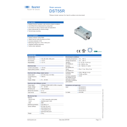 Baumer DST55R-28.100.TI1.A5 Strain Sensor Fiche technique | Fixfr