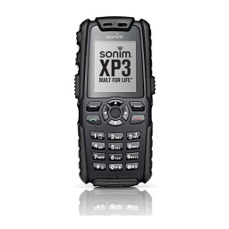 Sonim XP5300 Force 3G Mode d'emploi | Fixfr