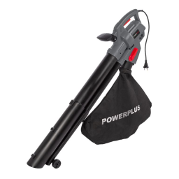 Powerplus POWEG9013 LEAF BLOWER/VACUUM 3300W Manuel du propriétaire | Fixfr