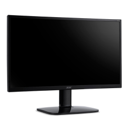 Acer KA250HQ Monitor Guide de démarrage rapide | Fixfr