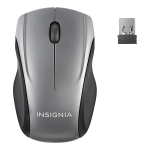 Insignia NS-PNM5003-SV Wireless Optical Mouse Guide d'installation rapide