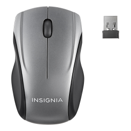 Insignia NS-PNM5003-SV Wireless Optical Mouse Guide d'installation rapide | Fixfr