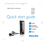 Philips SA1330 Manuel utilisateur