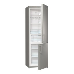 Gorenje HZF3369A Réfrigérateur combiné pose libre NRK6191GHW Une information important | Fixfr