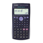 CASIO FX-82ES, FX-83ES Mode d'emploi + Chat IA