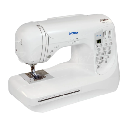 Brother PC-210/210PRW Home Sewing Machine Manuel du propriétaire | Fixfr