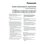 Panasonic KXMB2270EU Operating instrustions