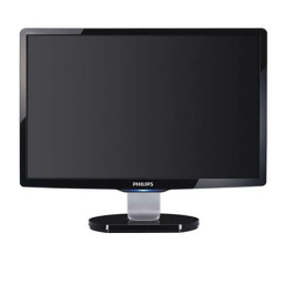 Philips 190CW9FB/00 Moniteur LCD écran large Manuel utilisateur | Fixfr