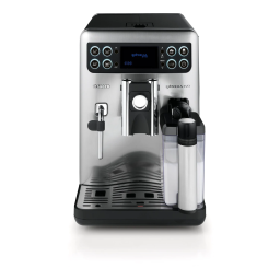 Saeco HD8855/09 Saeco Exprelia Evo Machine espresso Super Automatique Manuel utilisateur | Fixfr
